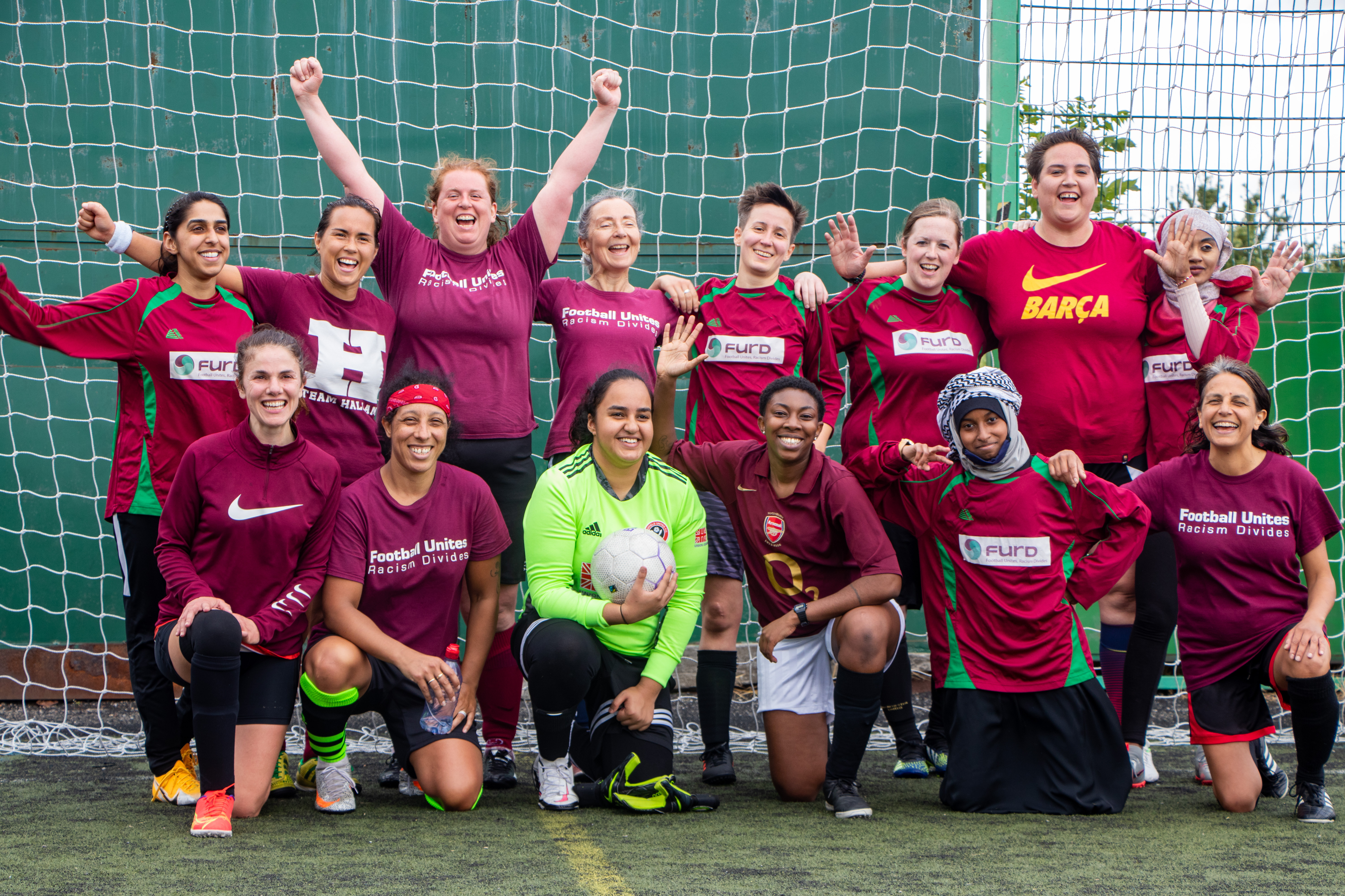 FURD women 8th August 2021 - FURD women's first 11-a-side match