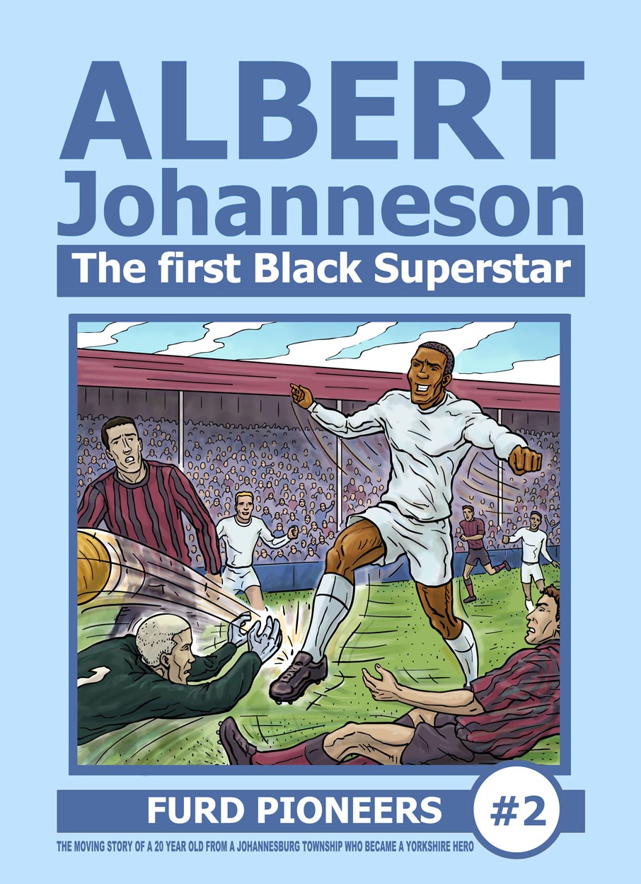 Albert Johanneson comic cover - Albert Johanneson comic cover