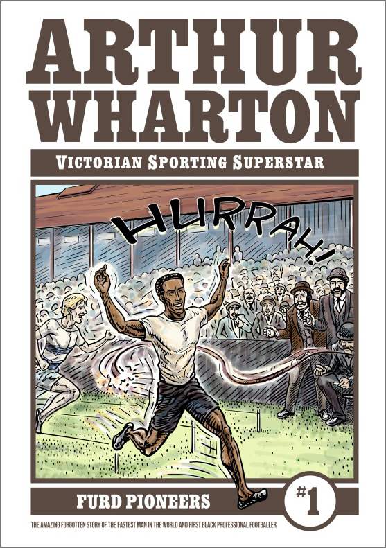 Arthur Wharton comic book cover