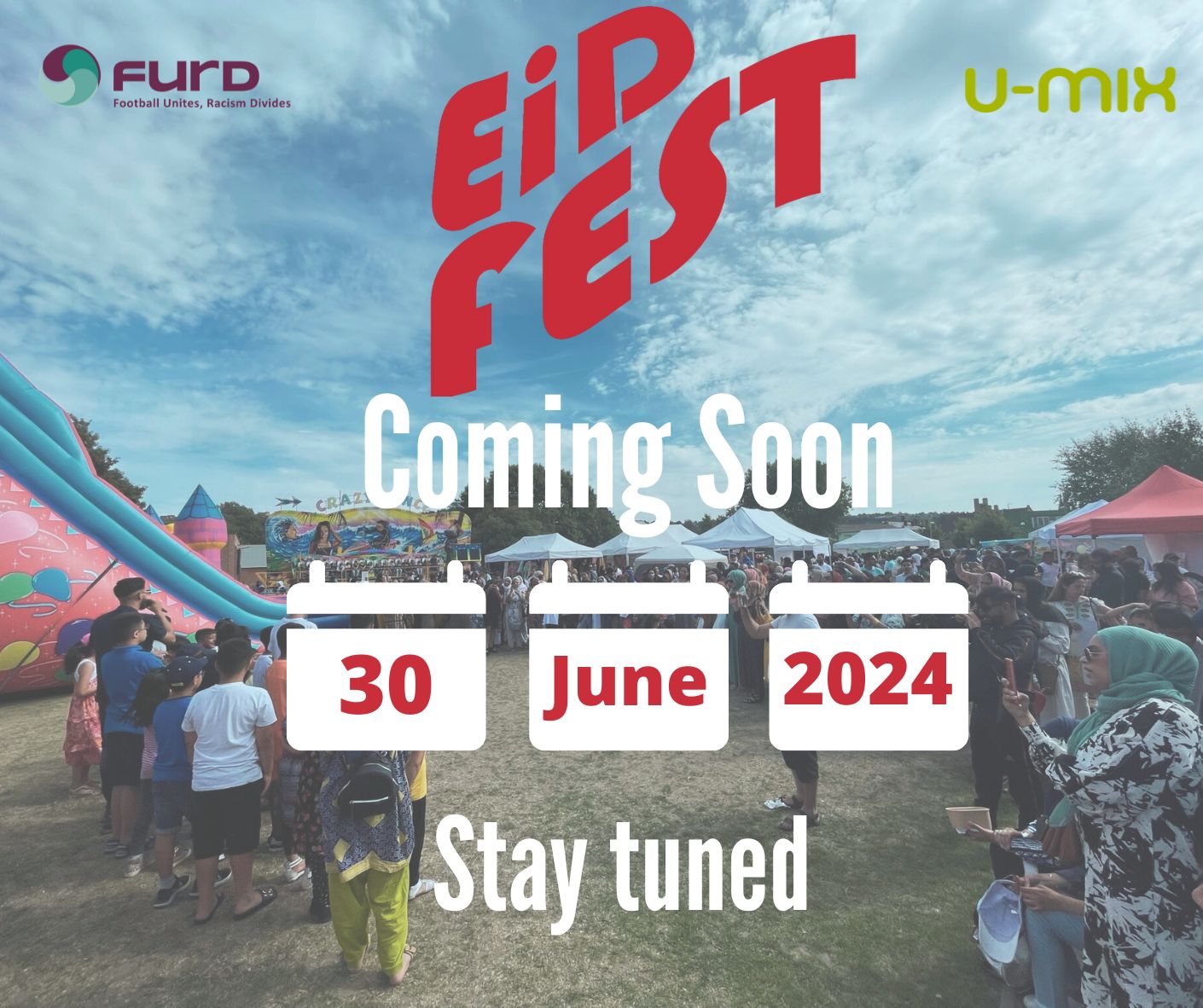 Eid festival 2024 save the date - Eid festival 2024 save the date flyer.