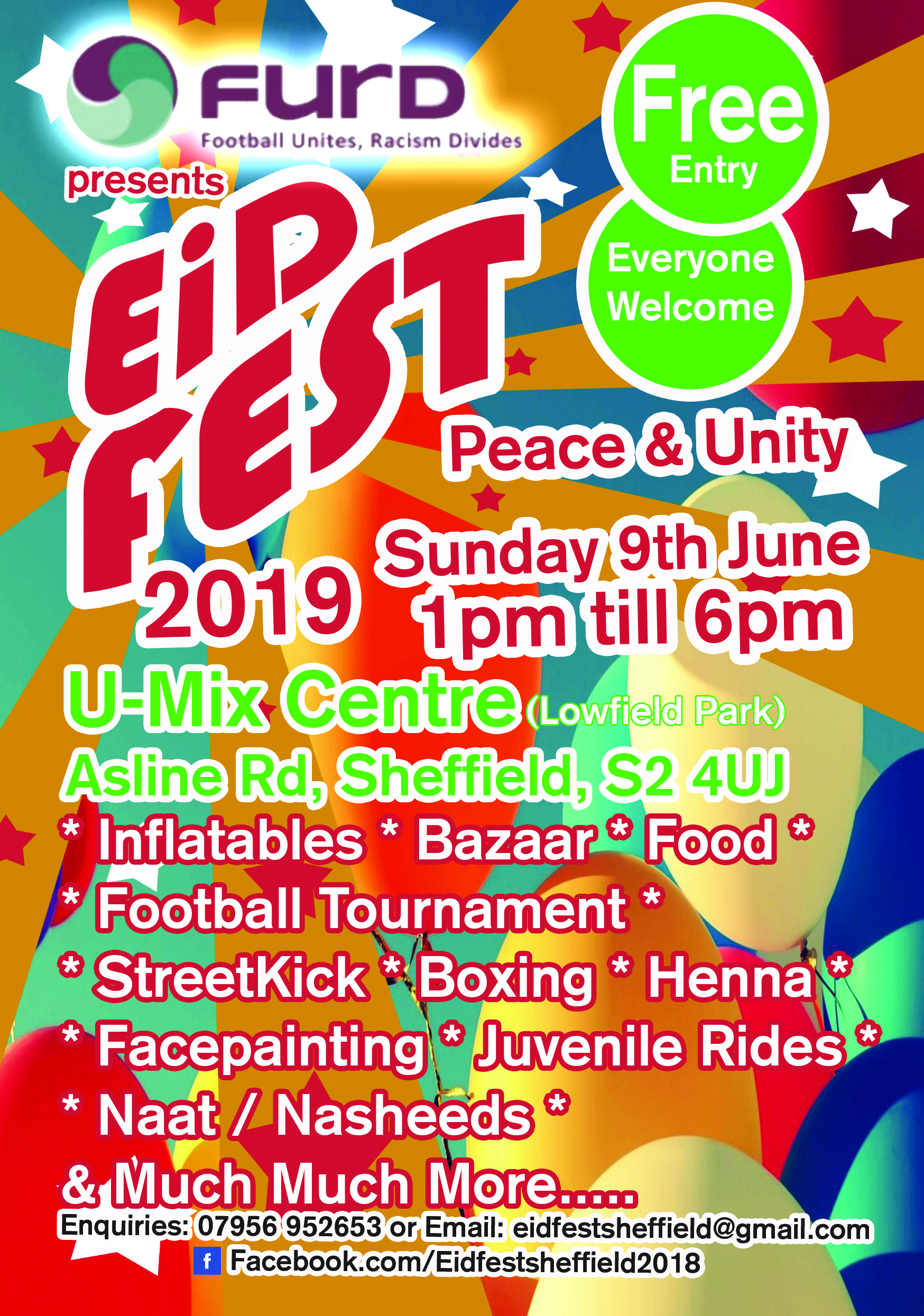 Eid festival 2019 flyer