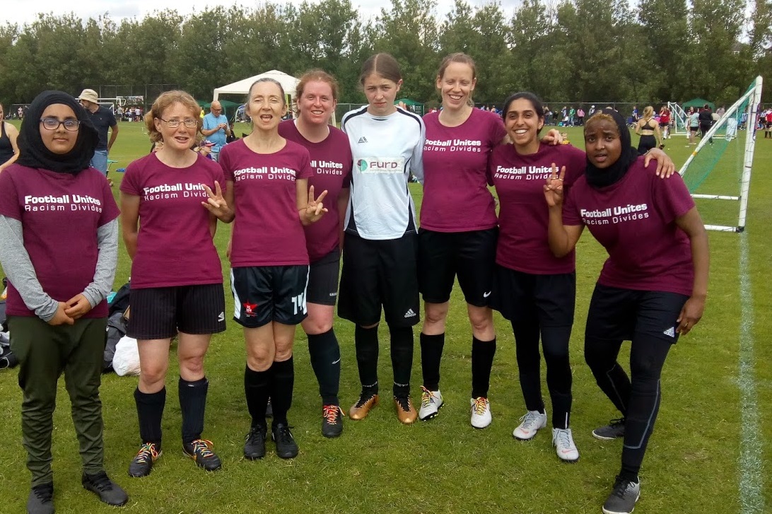 FURD women's team - FURD women's team at Handsworth Sixes tournament, July 2019