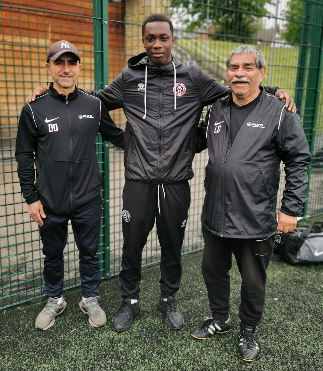 Lamine Sidibe with Oday and Luis - Lamine Sidibe with Oday and Luis