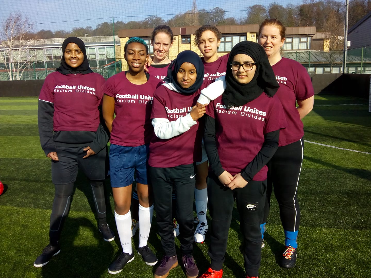 FURD open age women's team - at the FA People's Cup, February 2019