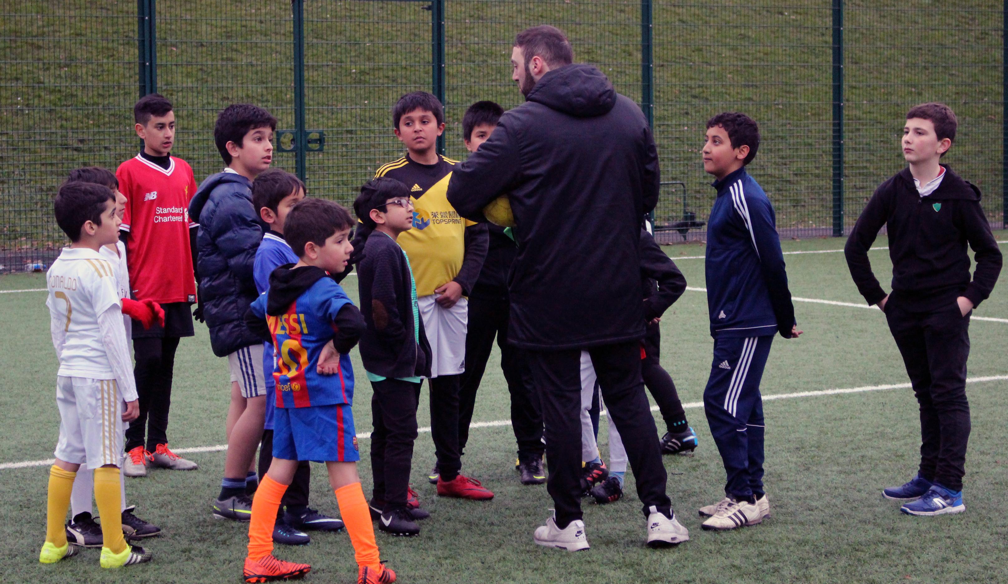 Football coaching - Sandro and juniors